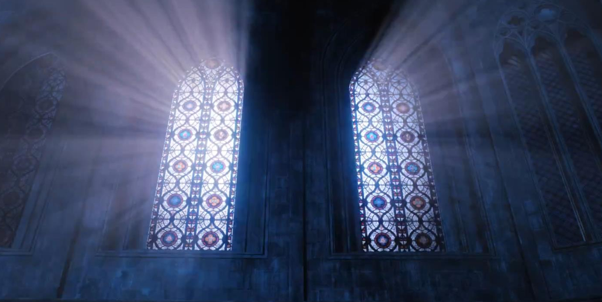 Ventanas en templo