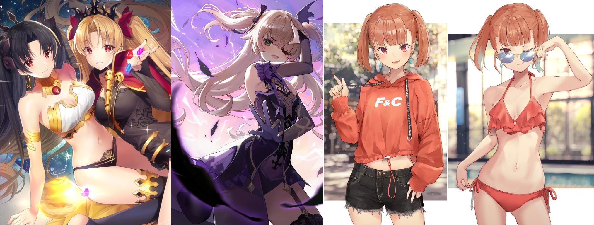 ponytails