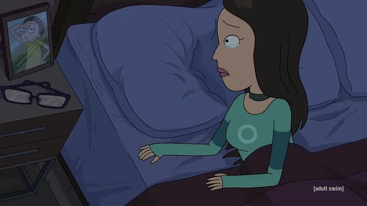 enamorada llora por Morty